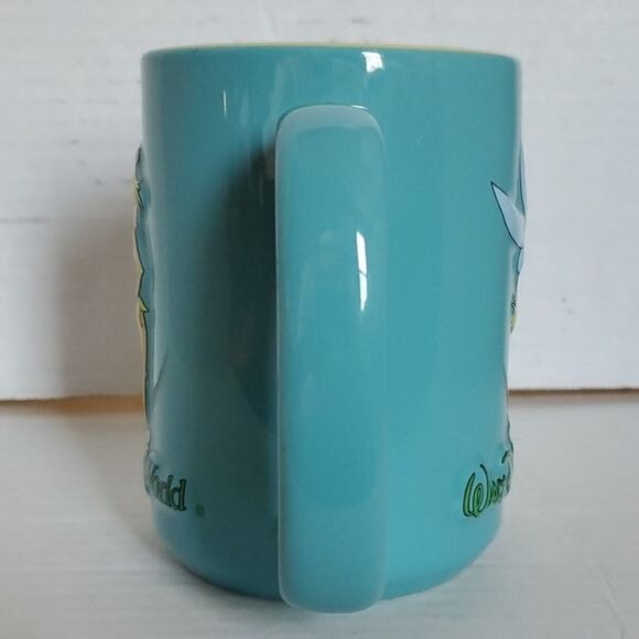 Walt Disney World Tinker Bell Tink 3 D Cup Mug CERAMIC Coffee Tea Hot Cocoa 12 o - Picture 4 of 5